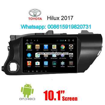 Toyota Hilux 2017 radio Car android wifi GPS navigation camera